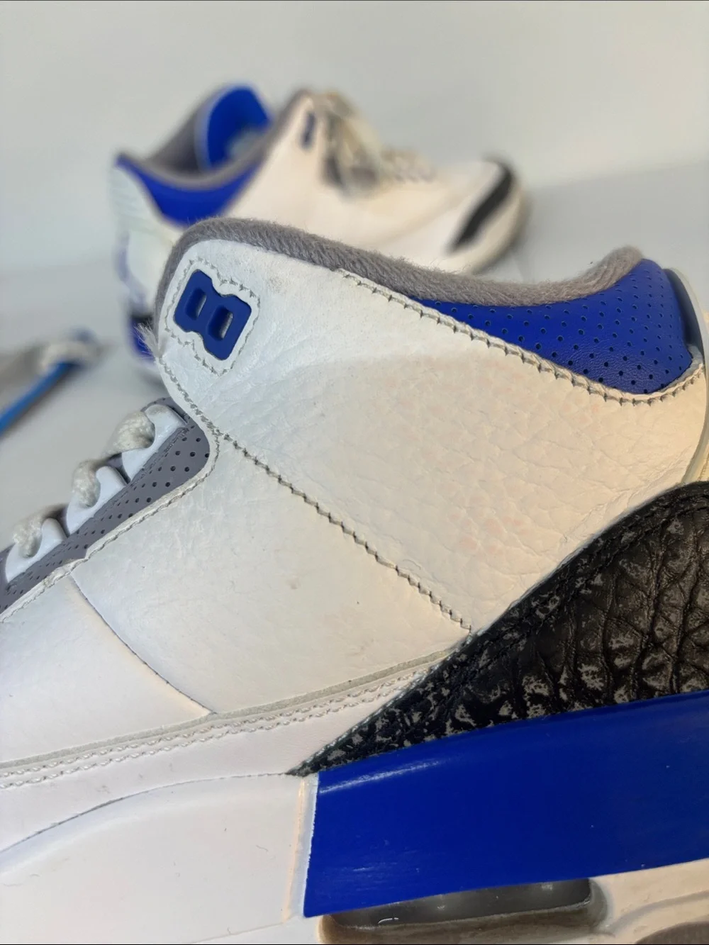 Jordan Men’s Sneakers - White / Royal Blue / Black